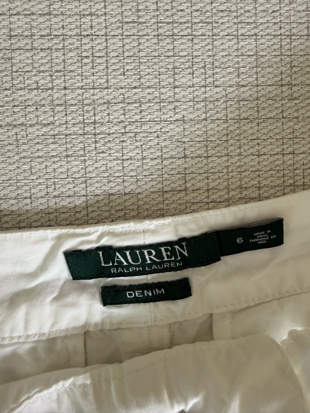Lauren Ralph Lauren White shorts - Picture 4 of 6